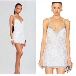 Retrofete Ivanna Dress mini white